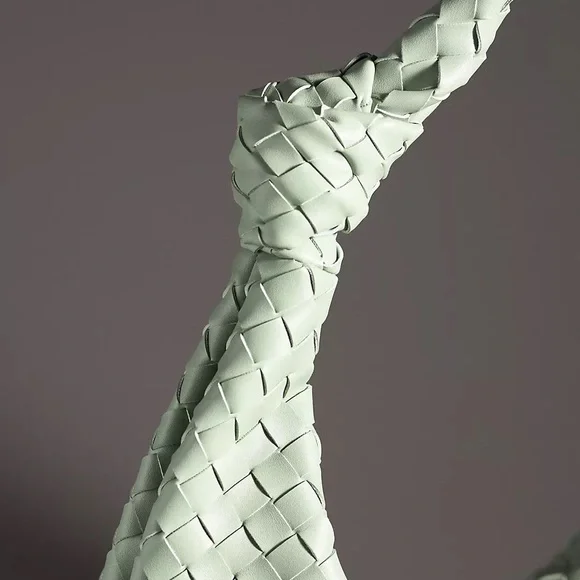 Anthropologie The Brigitte Satchel by Melie Bianco: Oversized Edition in Mint - Picture 5 of 6